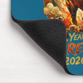 Year Of The Fire Horse 2026 Chinese Zodiac Lunar N Mousepad (Ecke)