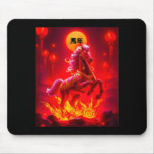 Year Of The Fire Horse Chinese New Year 2026 Sprin Mousepad (Vorne)