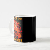 Year Of The Fire Horse Happy Chinese Lunar New Yea Kaffeetasse (Vorderseite Links)