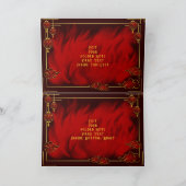 Year of the Fire Horse , Happy Lunar New Year (Innenseite)