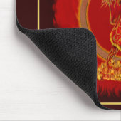 Year of the Fire Horse , Happy Lunar New Year Mousepad (Ecke)