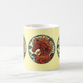 Year of the Fire Horse Mug Design 2 Kaffeetasse (Mittel)