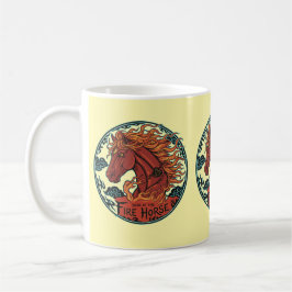 Year of the Fire Horse Mug Design 2 Kaffeetasse