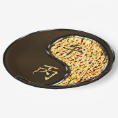 Year of the Fire Horse Pappteller (Schrägansicht)