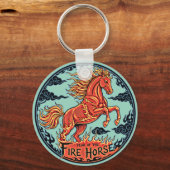 Year of the Fire Horse Schlüsselanhänger (Rückseite)
