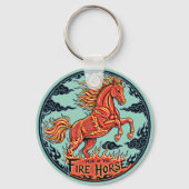 Year of the Fire Horse Schlüsselanhänger (Rückseite)