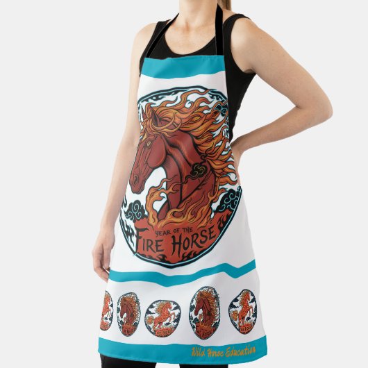 Year of the Fire Horse Schürze (InSitu)