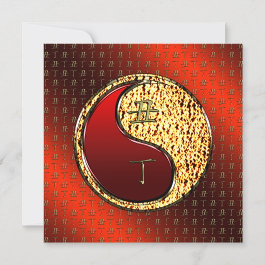 Year of the Fire Ox Karte (Vorderseite)