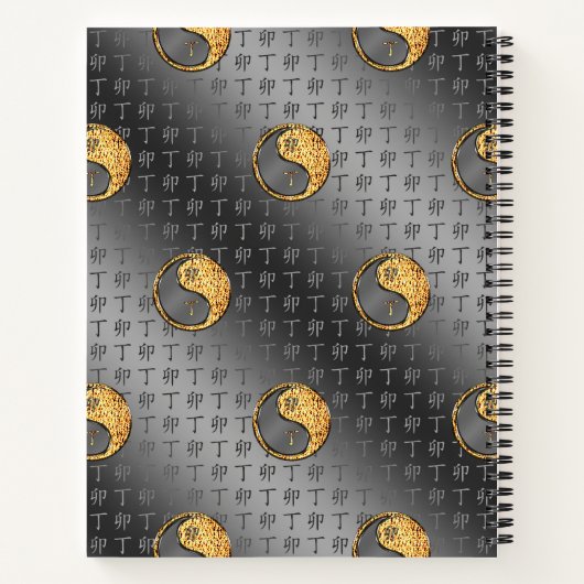 Year of the Fire Rabbit Notizblock (Rückseite)