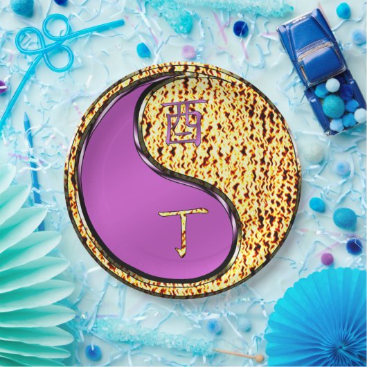 Year of the Fire Rooster Pappteller (Party)