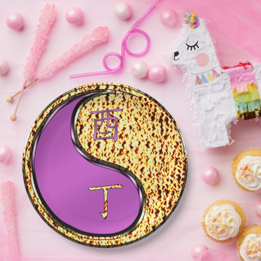 Year of the Fire Rooster Pappteller (Party)