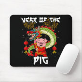 Year Of The G Chinese Lunar New Year Mousepad (Mit Mouse)