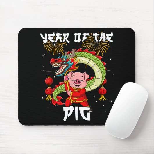 Year Of The G Chinese Lunar New Year  Mousepad (Mit Mouse)