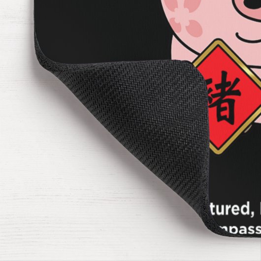 Year Of The G Chinese Zodiac Lunar New Year Mousepad (Ecke)