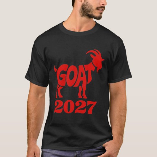 Year of the Goat 2027 T-Shirt (Vorderseite)