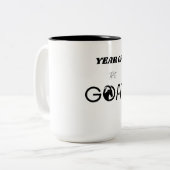 Year of the Goat 2027 Zweifarbige Tasse (Vorderseite Links)