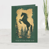 Year of the Horse 2026 Card Karte (Vorderseite)