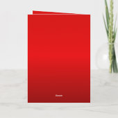 Year of the Horse 2026 - Chinese lunar New Year Karte (Rückseite)