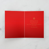 Year of the Horse 2026 - Chinese lunar New Year Karte (Innenseite)