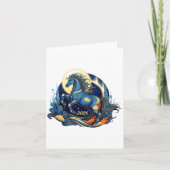 Year Of The Horse 2026 Chinese Lunar Zodiac Appare Karte (Vorderseite)