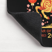 Year Of The Horse 2026 - Chinese New Year 2026 Mousepad (Ecke)