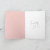 Year of the Horse 2026 Chinese New Year Karte (Innenseite)