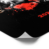 Year Of The Horse 2026 Chinese New Year  Poster (Ecke)