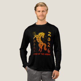 Year Of The Horse 2026 - Chinese New Year Zodiac T Tri-Blend Shirt