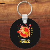 Year Of The Horse 2026 Decoration Chinese New Year Schlüsselanhänger (Vorderseite)