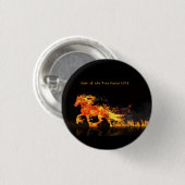 Year of The Horse 2026 (Fire Horse}  Button (Vorne & Hinten)