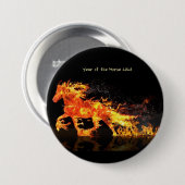 Year of the Horse 2026 (Fire Horse) Button (Vorne & Hinten)