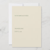 Year of the Horse 2026 Invitation Einladung (Rückseite)