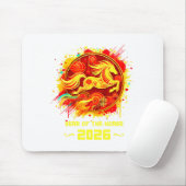 Year Of The Horse 2026 Lunar New Year Chinese New Mousepad (Mit Mouse)
