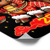 Year Of The Horse 2026 Lunar New Year Chinese New Poster (Ecke)