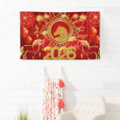 Year of the Horse Chinese New Year 2026  Banner (Insitu)