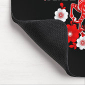 Year Of The Horse Chinese New Year 2026  Mousepad (Ecke)