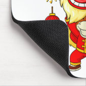 Year Of The Horse Lion Dance Chinese Lunar New Yea Mousepad (Ecke)