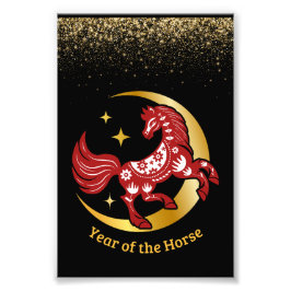 Year of the Horse Lunar  Fotodruck