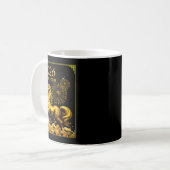 Year Of The Horse Lunar New Year Chinese New Year Kaffeetasse (Vorderseite Links)