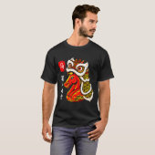 Year Of The Horse Lunar New Year Funny Chinese New T-Shirt (Vorne ganz)