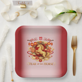 Year of the Horse New Years Eve Party Pappteller