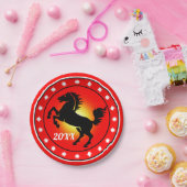 Year of the Horse Pappteller (Party)