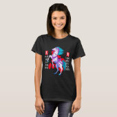 Year Of The Horse Zodiac Happy Chinese Lunar New Y T-Shirt (Vorne ganz)