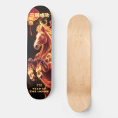 Year of the Lucky Horse • Fire Run Chinese Zodiac Skateboard (Vorderseite)