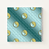 Year of the Metal Snake Notizblock (Rückseite)