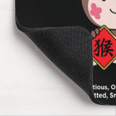 Year Of The Monkey Chinese Zodiac Lunar New Year Mousepad (Ecke)