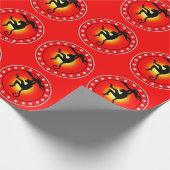 Year of the Monkey Geschenkpapier (Ecke)