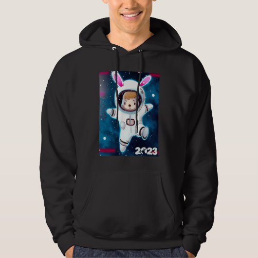 Year Of The Rabbit 2023 Chinese New Year 2023 Boy  Hoodie (Vorderseite)