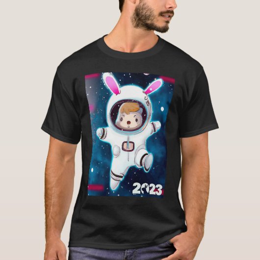 Year Of The Rabbit 2023 Chinese New Year 2023 Boy  T-Shirt (Vorderseite)