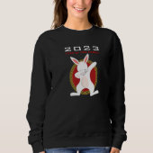 Year Of The Rabbit 2023 Chinese New Year 2023   Sweatshirt (Vorderseite)